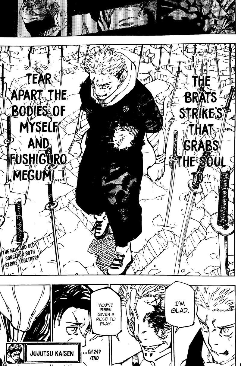 Jujutsu Kaisen Chapter 249 image 17